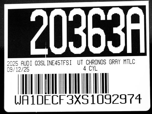 New 2025 Audi Q3 2.0T Premium image 26