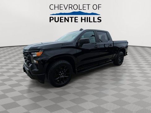 Used 2023 Chevrolet Silverado 1500 Custom w/ LPO, Dark Essentials Package RWD image 4