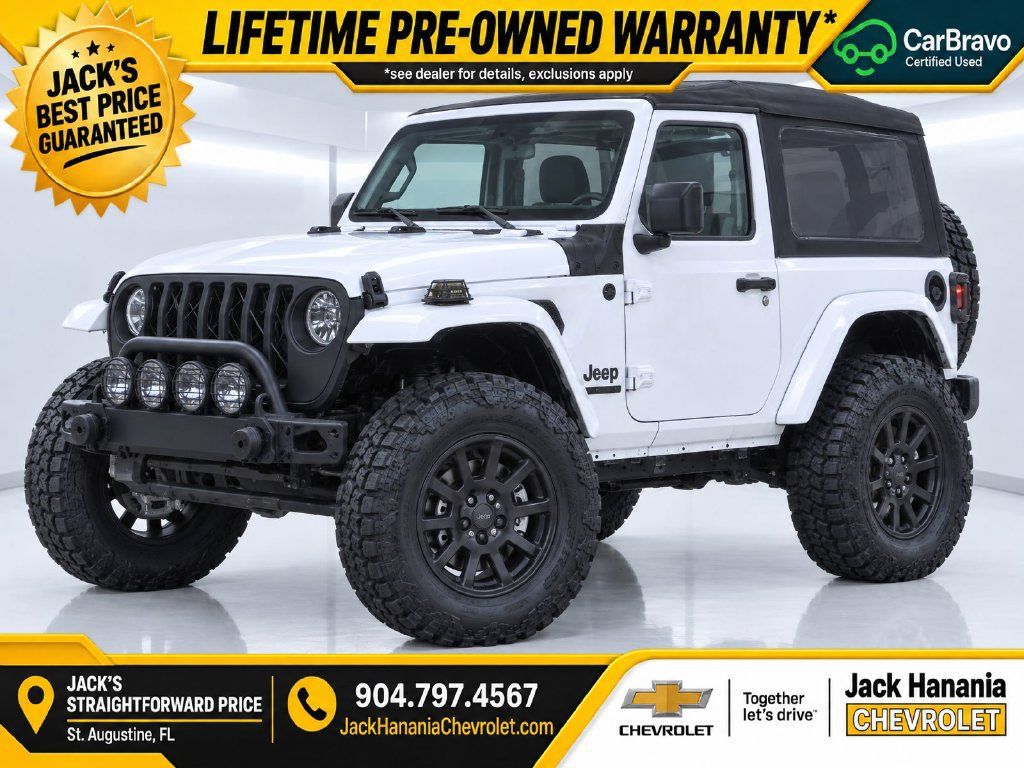 Used 2021 Jeep Wrangler Sport AWD/4WD image 3