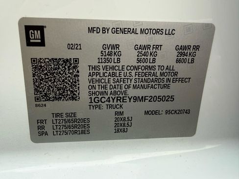 Used 2021 Chevrolet Silverado 2500 High Country AWD/4WD image 52