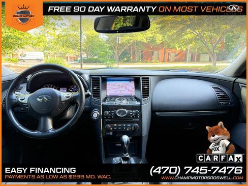 Used 2014 INFINITI QX70 AWD w/ Premium Package image 2