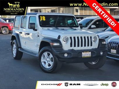 Certified 2018 Jeep Wrangler Unlimited Sport S