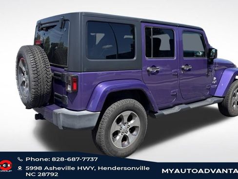 Used 2018 Jeep Wrangler Unlimited Sahara AWD/4WD image 3