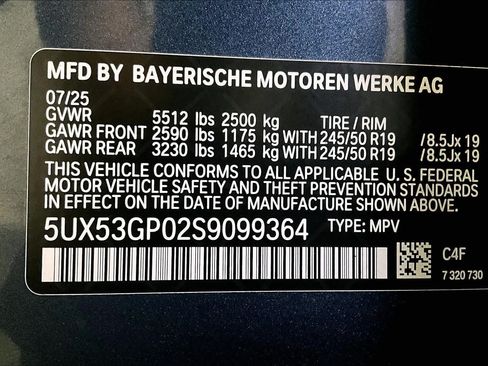 Certified 2025 BMW X3 xDrive30i w/ Premium Package AWD/4WD image 33