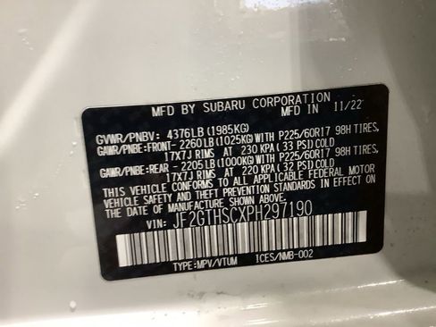 Certified 2023 Subaru Crosstrek 2.5i Sport image 33