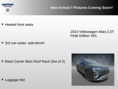Used 2024 Volkswagen Atlas Peak Edition SEL image 10