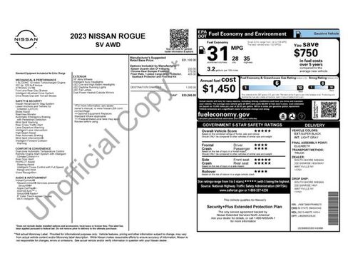 Used 2023 Nissan Rogue SV image 16