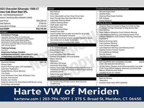 Used 2022 Chevrolet Silverado 1500 LT image 1