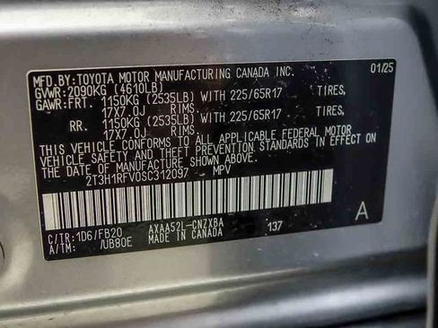 Used 2025 Toyota RAV4 LE FWD image 26