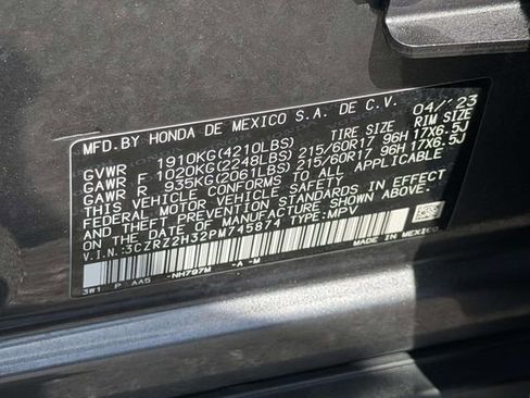 Certified 2023 Honda HR-V LX image 25