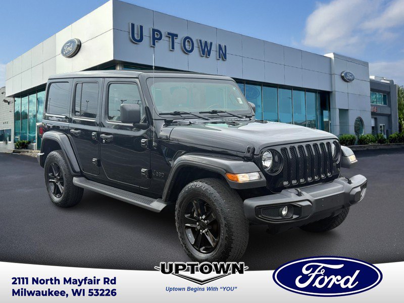 Used 2021 Jeep Wrangler Unlimited Sahara AWD/4WD image 1