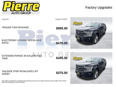 Used 2018 Ford F150 Limited w/ Trailer Tow Package AWD/4WD image 2