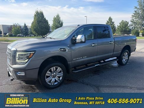 Used 2020 Nissan Titan SL w/ Moonroof Package AWD/4WD image 1