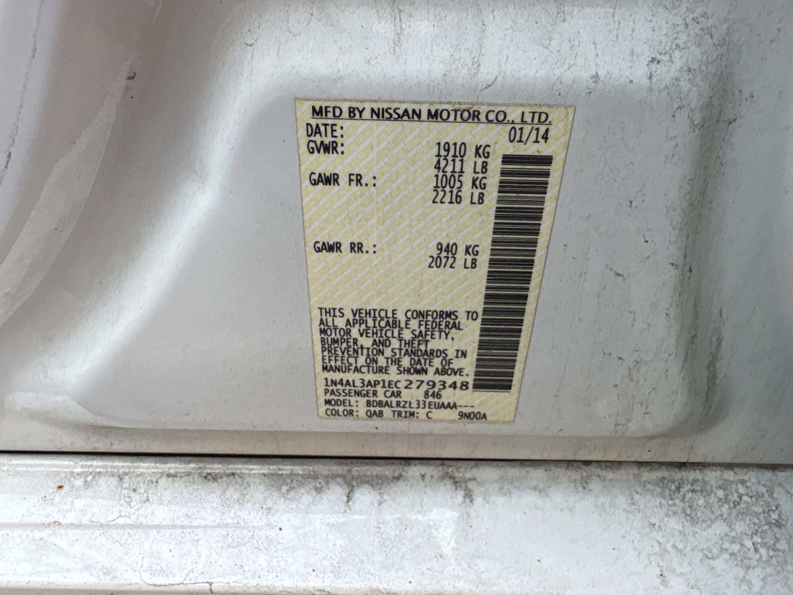 Used 2014 Nissan Altima 2.5 S FWD image 12