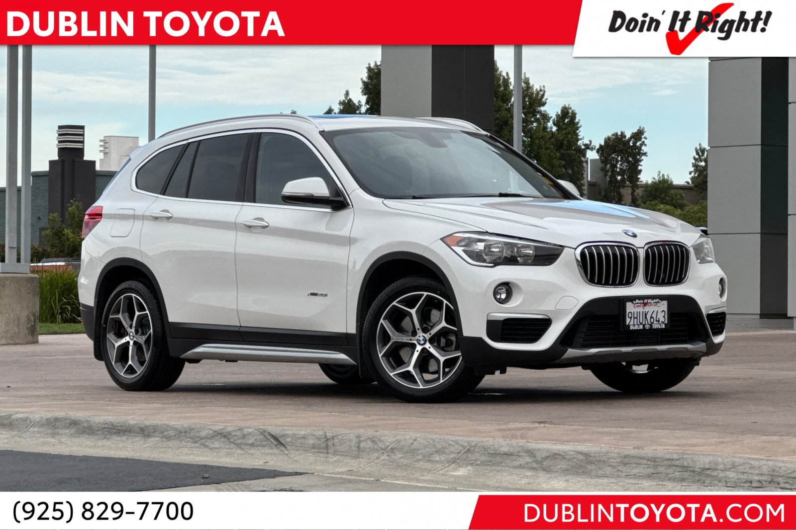 Used 2018 BMW X1 xDrive28i w/ Convenience Package AWD/4WD image 1
