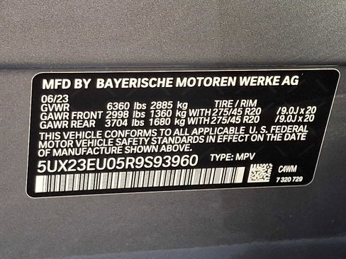 Certified 2024 BMW X5 xDrive40i w/ M Sport Package AWD/4WD image 27