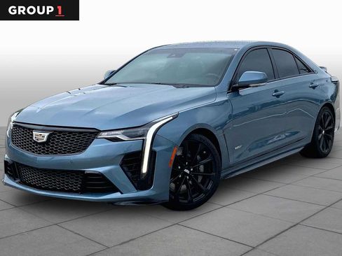 Certified 2023 Cadillac CT4 V Blackwing w/ Climate Package RWD image 1