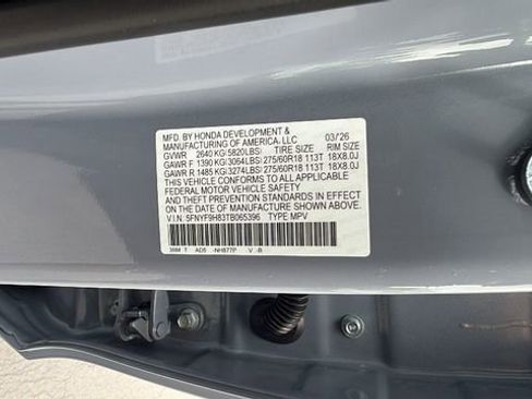 New 2026 Honda Passport TrailSport Elite image 34