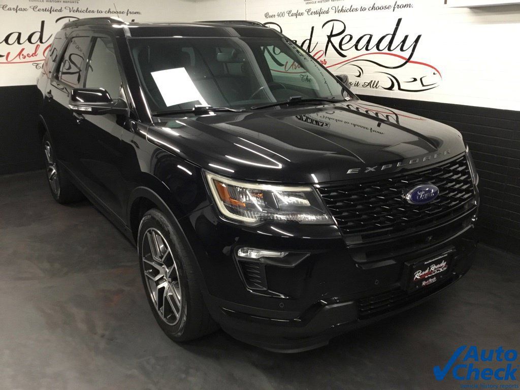 Used 2019 Ford Explorer Sport w/ Equipment Group 401A AWD/4WD image 2