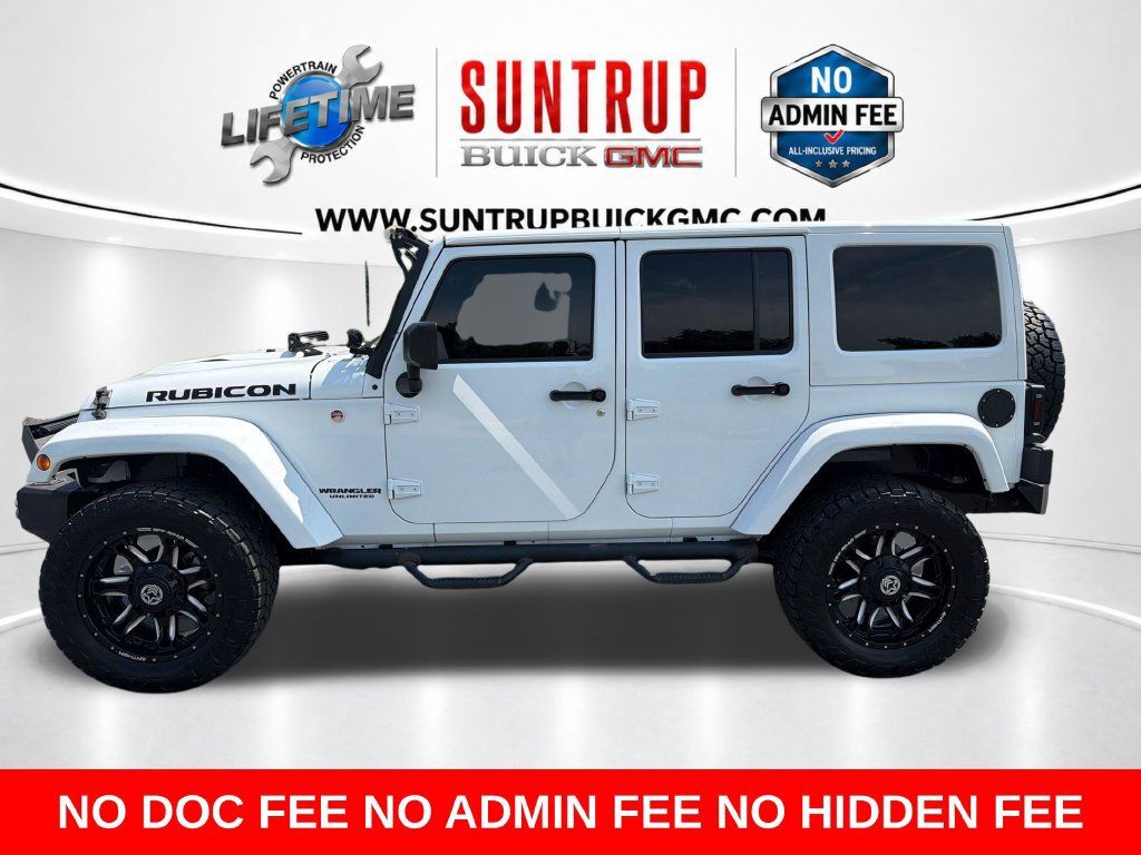 Used 2017 Jeep Wrangler Unlimited Rubicon AWD/4WD image 2