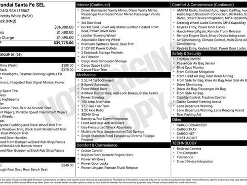 Used 2025 Hyundai Santa Fe SEL image 4
