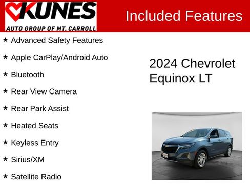 Used 2024 Chevrolet Equinox LT AWD/4WD image 3