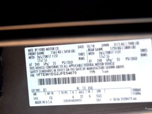 Used 2018 Ford F150 XL w/ Trailer Tow Package w/101A image 19