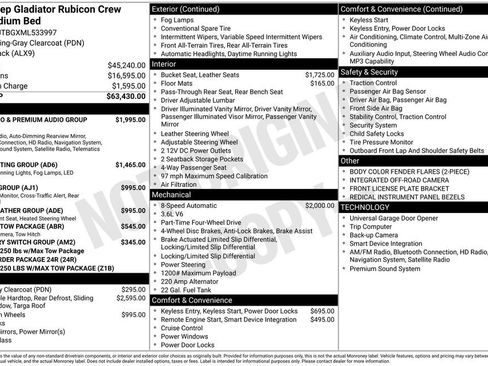 Used 2021 Jeep Gladiator Rubicon image 35