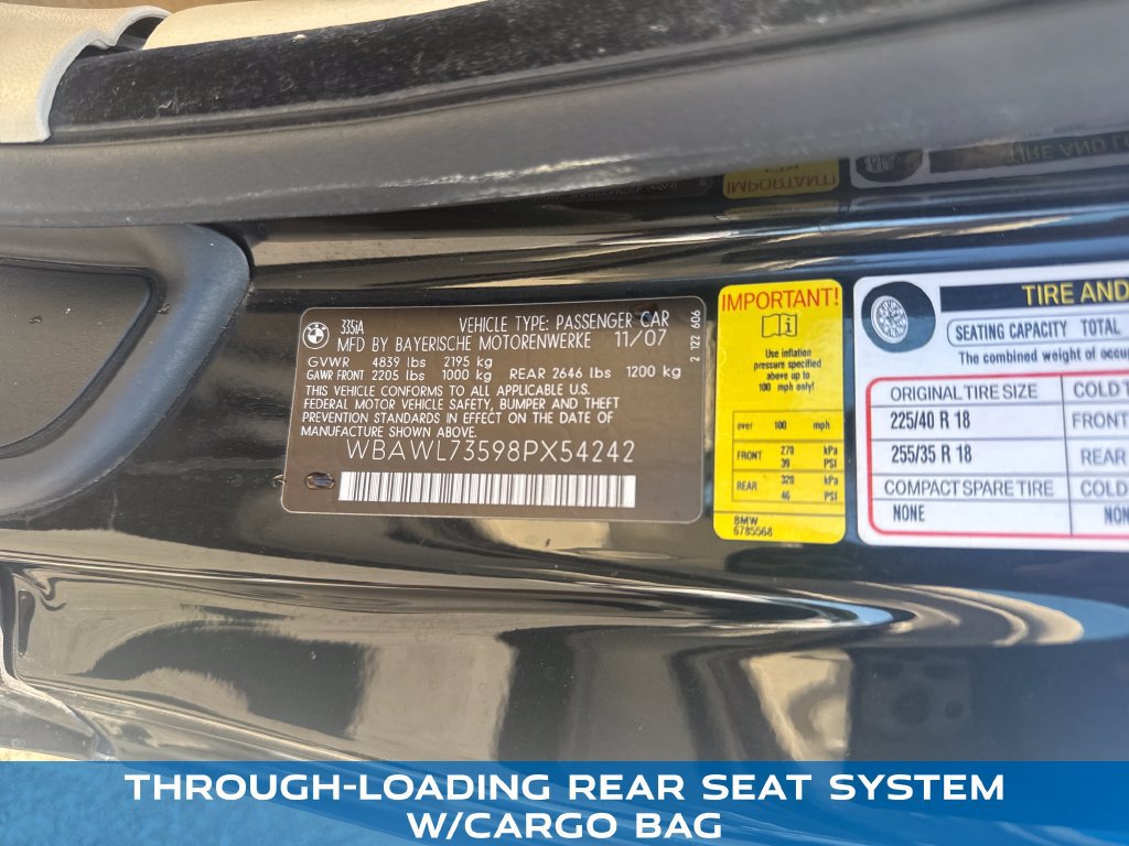 Used 2008 BMW 335i Convertible RWD image 31