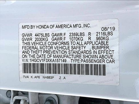 Used 2019 Honda Accord Sport image 30