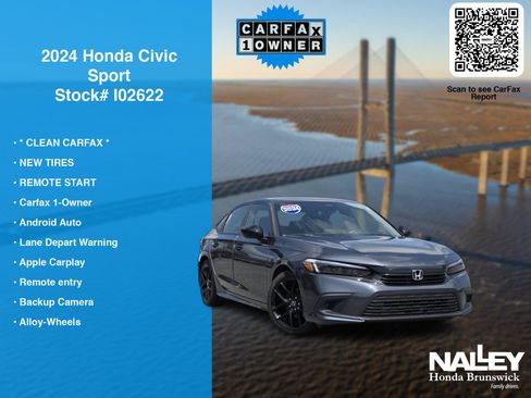 Certified 2024 Honda Civic Sport image 7
