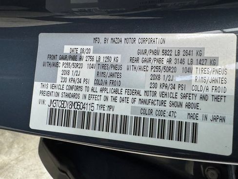 Used 2021 MAZDA CX-9 Carbon Edition image 31