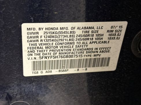 Used 2016 Honda Pilot EX-L image 28