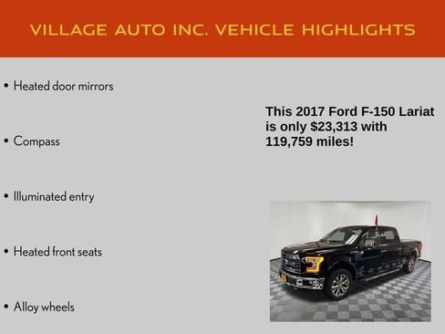 Used 2017 Ford F150 Lariat w/ Equipment Group 502A Luxury AWD/4WD image 28