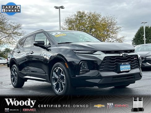 Certified 2022 Chevrolet Blazer RS w/ Enhanced Convenience Package image 2