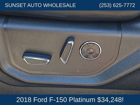 Used 2018 Ford F150 Platinum w/ Max Trailer Tow Package AWD/4WD image 24