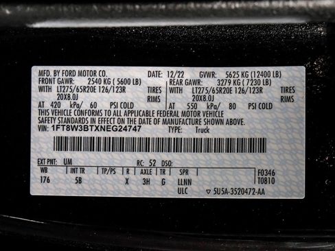 Used 2022 Ford F350 Lariat w/ Lariat Value Package AWD/4WD image 56