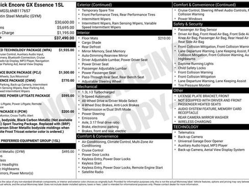 Used 2022 Buick Encore GX Essence w/ Advanced Technology Package image 5