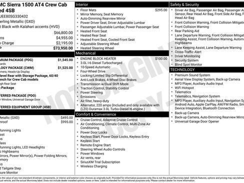Used 2025 GMC Sierra 1500 AT4 w/ AT4 Premium Package AWD/4WD image 18