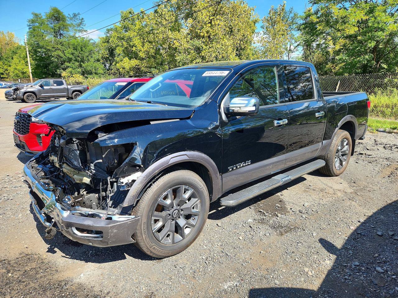 Used 2024 Nissan Titan Platinum Reserve w/ Moonroof Package AWD/4WD image 3