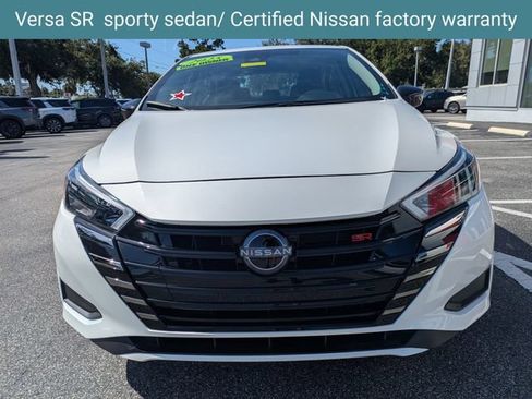 Certified 2025 Nissan Versa SR w/ Trunk Package FWD image 9