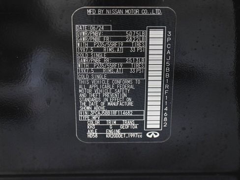 Used 2024 INFINITI QX50 Luxe image 14