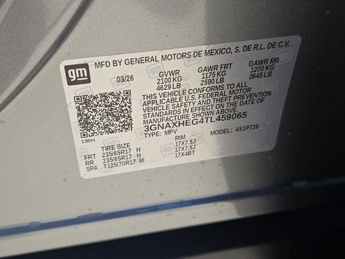 New 2026 Chevrolet Equinox LT w/ Convenience Package II FWD image 34