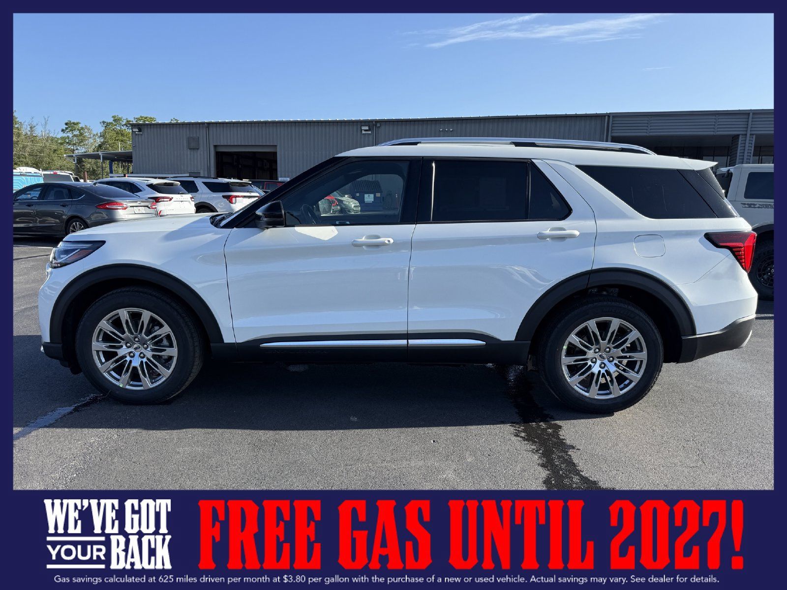 New 2027 Ford Explorer Platinum RWD image 8
