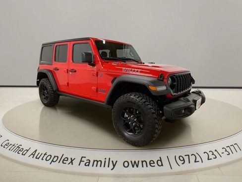 Used 2025 Jeep Wrangler Unlimited Sport S 4xe AWD/4WD image 7