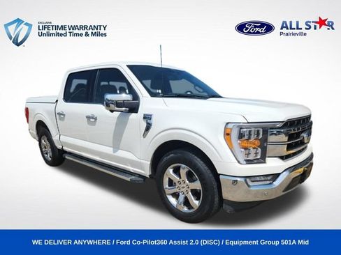 Used 2022 Ford F150 Lariat w/ Max Trailer Tow Package RWD image 1