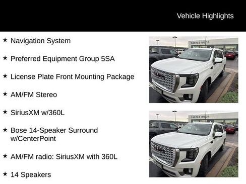 Used 2022 GMC Yukon XL Denali AWD/4WD image 8