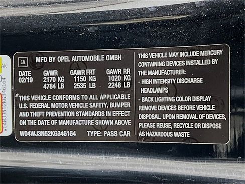 Used 2019 Buick Cascada Sport Touring image 28