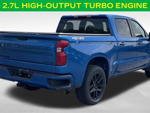 Used 2022 Chevrolet Silverado 1500 Custom w/ LPO, Dark Essentials Package AWD/4WD image 9