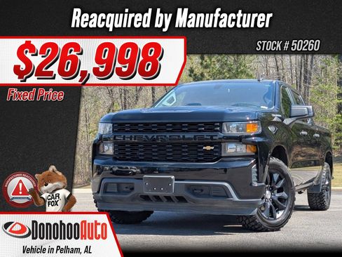 Used 2021 Chevrolet Silverado 1500 Custom image 1